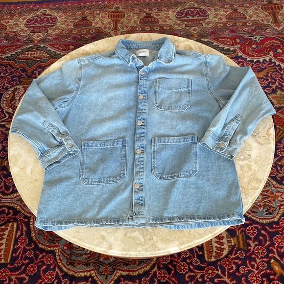 Only & Sons Saka Denim Shacket XXL - Picture 7 of 14